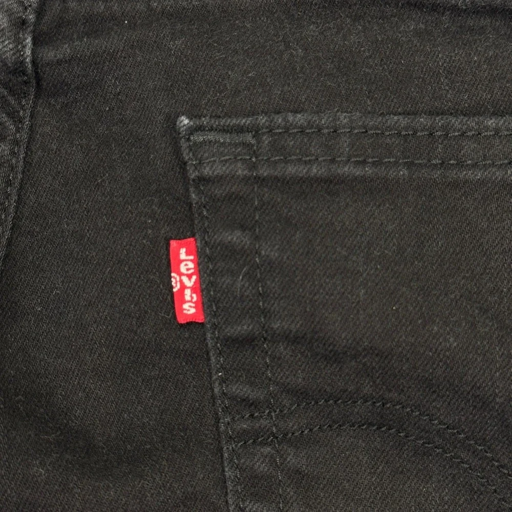 Levis 511 Mens Jeans 34x34 Fit 32x32 Black Slim Fit Straight Leg Denim Stretch
